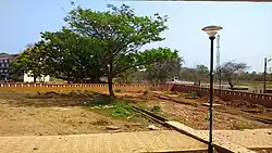 Hostel 1 backyard