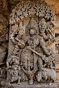 Durga Mahisasuramardini