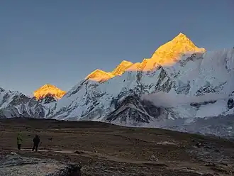 Golden Everest from Kala Patthar