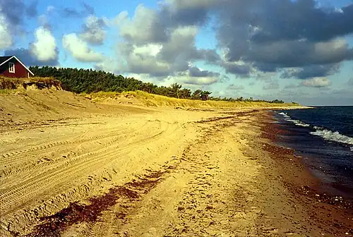 The north-eastern coast