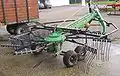 A rotary rake