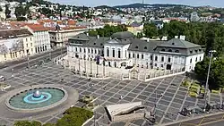 The Grassalkovich Palace and Hodžovo Square