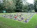 Memorial garden.