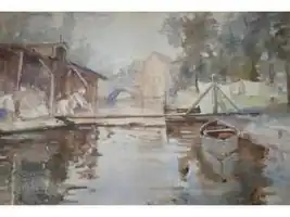 Washerwomen, 1886