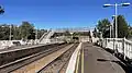 Southbound view on platform 2