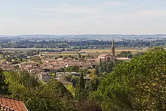 A general view of Grisolles
