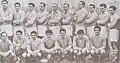 Morariu (back row, center) with Grivița București in 1963