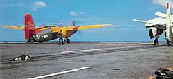 US-2C Tracker is launched from Bennington in the 1960s