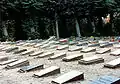 The church cemetery