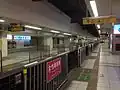 The Sotetsu platforms, February 2014