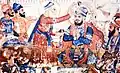 Gurgadi ceremony of Guru Arjan being pronounced as fifth Guru.
