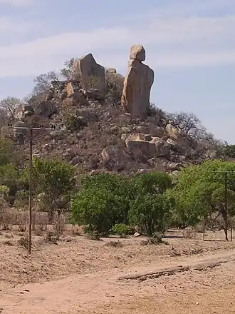 Castle kopje at Gwaranyemba