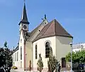 Saint-Laurent Church, east side