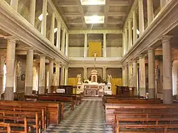 Nave and choir.