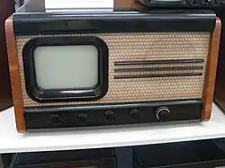 Tesla 4001A, the first Czechoslovak television (1953)