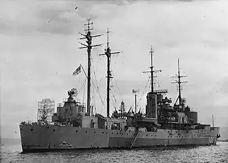 SM-1 aboard HMS&nbsp;Boxer