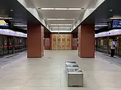 station platform