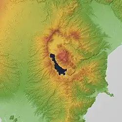 Topographic map
