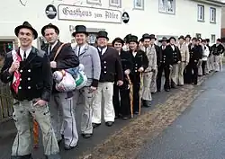 Wandering journeymen in Bad Kissingen (2010)