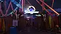 Hangtime's entrance at night