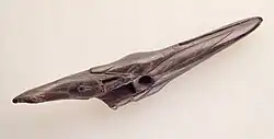 Harpoon head; 4th–5th century; ivory (walrus); Metropolitan Museum of Art