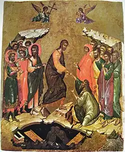 Russian icon, 15th century