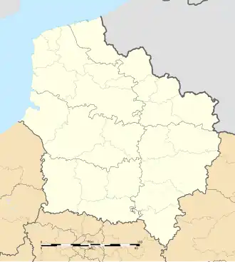 Gravelines is located in Hauts-de-France