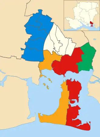 2023 results map