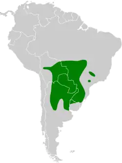 Map of range