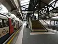 Southbound platform