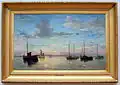 Sunset at sea, 1870, by Hendrik Willem Mesdag