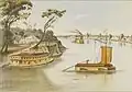Mouth of the Red River, c. 1854 to 1858