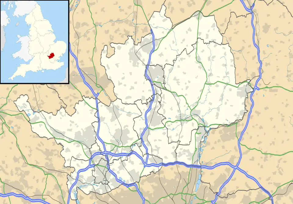 Redbourn is located in Hertfordshire