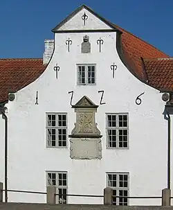The front of Hertug Hans Hospital Church