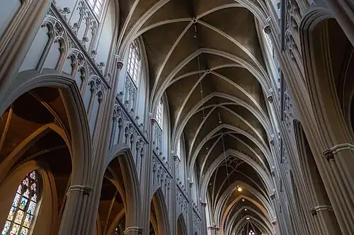 Rib vault of the nave