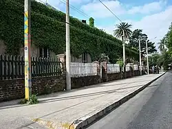 Historic workers residences of the railroad company