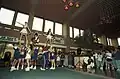 Homecoming performance at the Hereford Student Center, 1997.