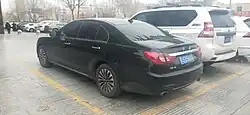 Hongqi H7 facelift rear