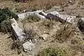 House foundation at Kh. Zanoah