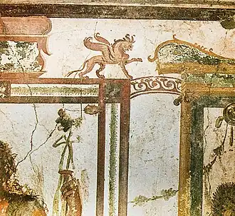 Exedra South Wall Detail