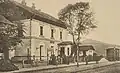 Railway station, before 1929