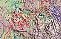 Route of Hume & Hovell expedition 1 to 14 December 1824