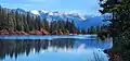 Image of Hume Lake in the winter
