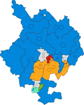 2022 results map