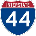 Interstate 44 marker