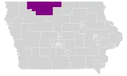 Map of the district