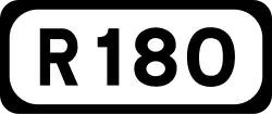 R180 road shield}}