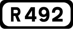 R492 road shield}}