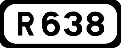 R638 road shield}}