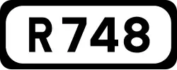 R748 road shield}}